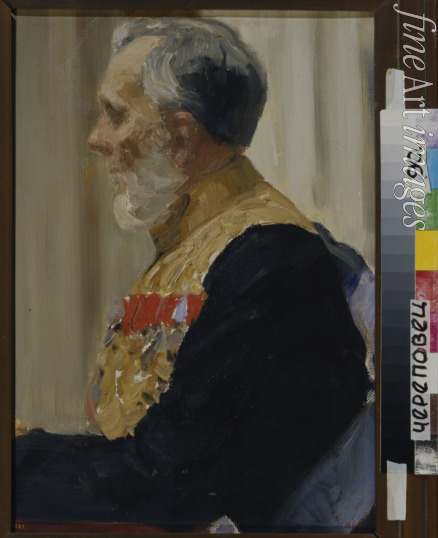 Repin Ilja Jefimowitsch - Porträt von Konstantin Graf von der Pahlen