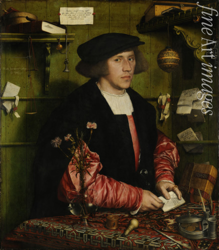 Holbein Hans the Younger - The Merchant Georg Gisze