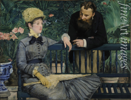 Manet Édouard - In the Winter Garden