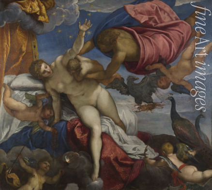 Tintoretto Jacopo - Die Entstehung der Milchstraße