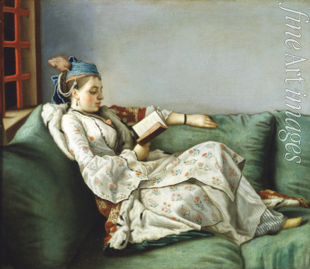 Liotard Jean-Étienne - Marie Adélaïde von Frankreich in türkischer Tracht
