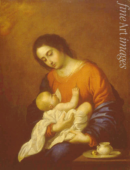 Zurbarán Francisco de - Madonna mit dem Kinde