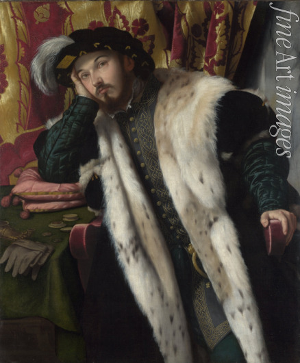 Moretto da Brescia Alessandro - Portrait of a Young Man