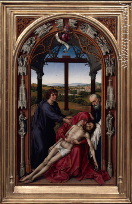 Weyden Rogier van der - Triptychon Unserer Lieben Frau (Miraflores-Altar)