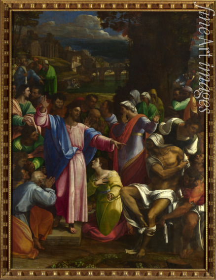 Piombo Sebastiano del - Die Auferweckung des Lazarus