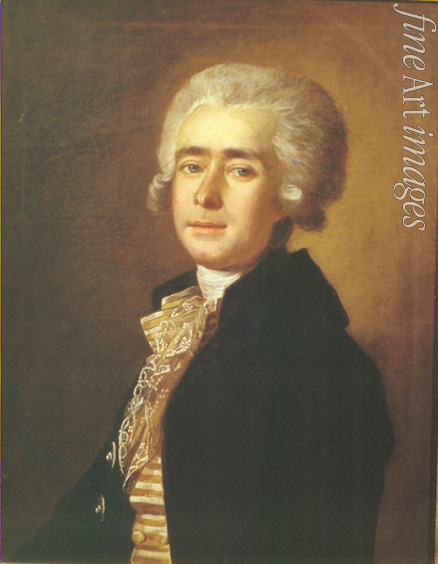 Belsky Mikhail Ivanovich - Portrait of the composer Dmitry Bortniansky (1751-1825)
