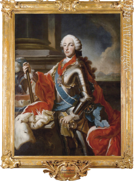 Desmarées George - Portrait of Maximilian III Joseph (1727-1777), Elector of Bavaria