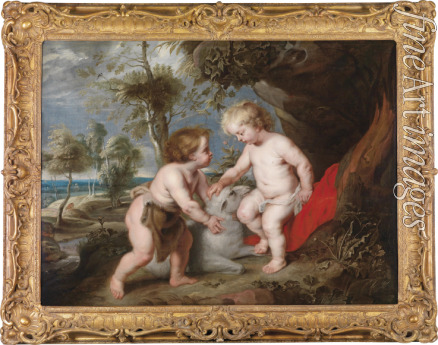 Rubens Pieter Paul - Christ and John the Baptist as Children