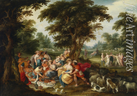 Francken Frans the Younger - Arcadia. The Golden Age