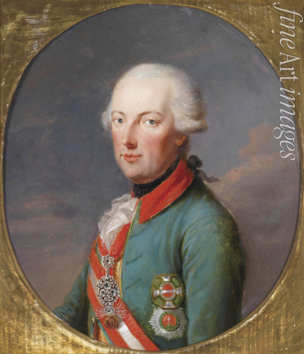 Hickel Josef - Portrait of Holy Roman Emperor Francis II (1768-1835)