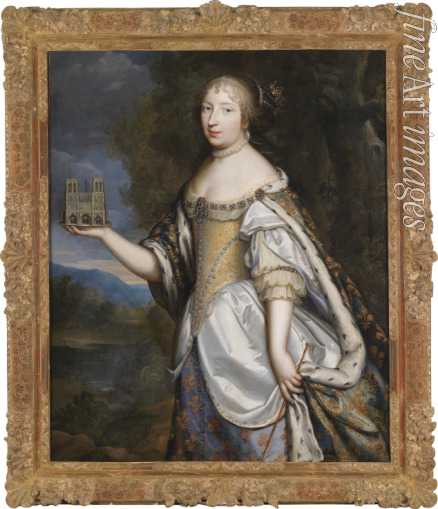 Beaubrun Henri - Porträt von Maria Theresia von Spanien (1638-1683), Königin von Frankreich und Navarra