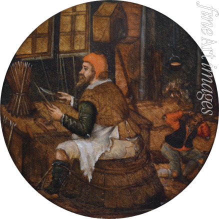 Brueghel Pieter der Jüngere - Der Pfeilschnitzer