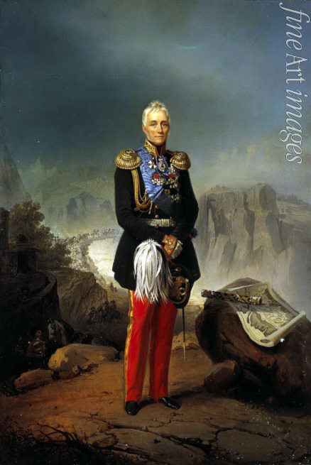 Anonymous - Portrait of Prince Mikhail Semyonovich Vorontsov (1782-1856)
