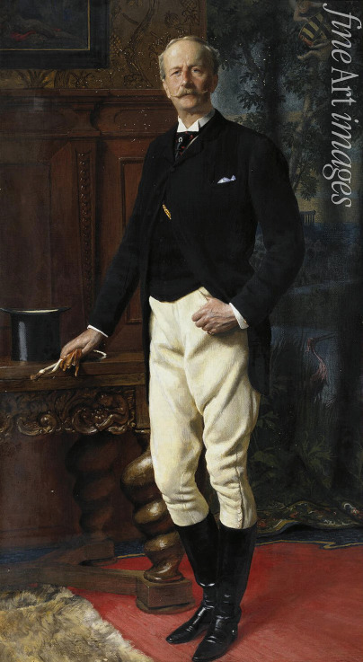 Unbekannter Künstler - Porträt von Ernst I., Herzog von Sachsen-Altenburg (1826-1908)