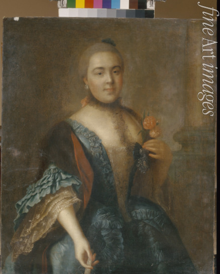 Antropov Alexei Petrovich - Portrait of Countess Elizabeth Vorontsova (1739-1792)