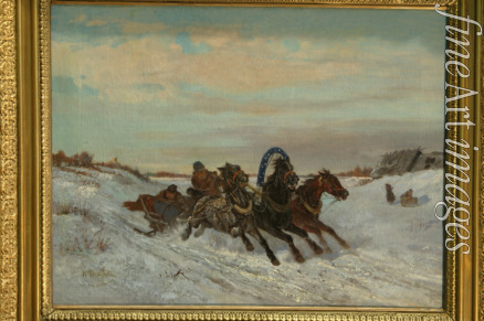 Sverchkov Nikolai Yegorovich - Troika on a Winter Road