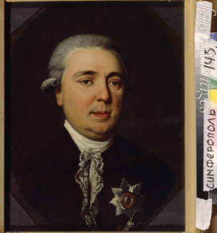 Schmidt Johann Heinrich - Portrait of Count Alexander Romanovich Vorontsov (1741-1805)