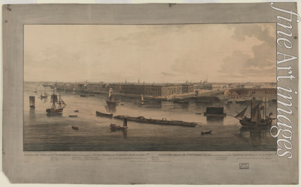 Atkinson John Augustus - Panoramabild von Sankt Petersburg