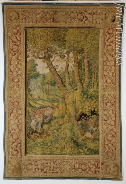 Anonymous - Dragon eating eggs (Tapestry)