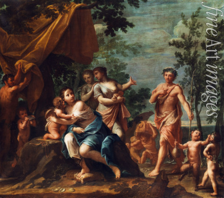 Franceschini Marcantonio - Apollo with Three Graces, Venus, Cupid and Pan