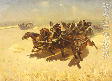 Grekov Mitrofan Borisovich - Civil war. Tachanka