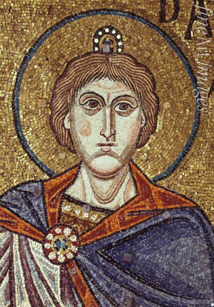 Byzantine Master - The Prophet Daniel (Detail of Interior Mosaics in the St. Mark's Basilica)