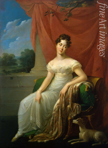 Riesener Henri-Françoiss - Portrait of Sofia Apraxina
