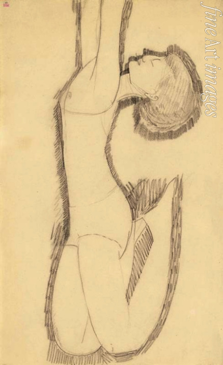 Modigliani Amedeo - Anna Achmatowa als Akrobatin