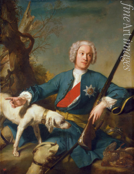 Nattier Jean-Marc - Porträt von Fürst Alexander Kurakin (1697-1749)