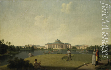 Paterssen Benjamin - View of the Tauride Palace from the Garden