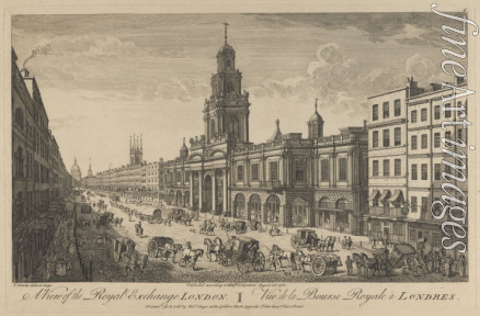 Bowles Thomas - View of the Royal Exchange London