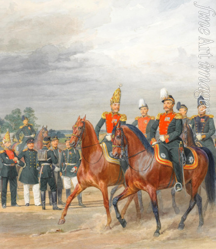 Piratsky Karl Karlovich - Officers from Cavalry Mounted Regiment