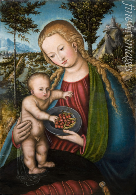 Cranach Lucas der Ältere - Madonna mit den Kirschen