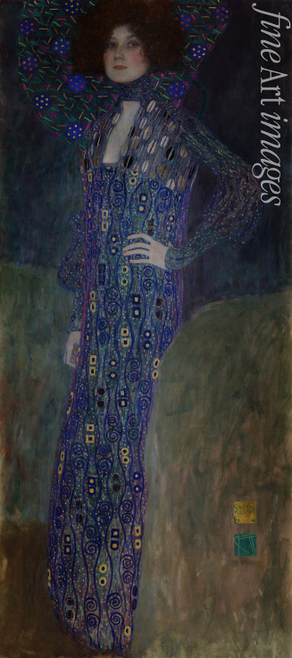 Klimt Gustav - Portrait of Emilie Flöge
