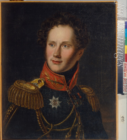 Unbekannter Meister des 18. Jhs. - Porträt von Graf Alexei Fjodorowitsch Orlow (1787-1862)