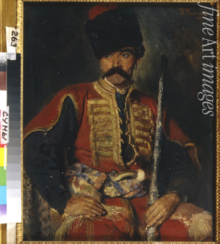 Makovsky Konstantin Yegorovich - A Zaporozhian Cossack