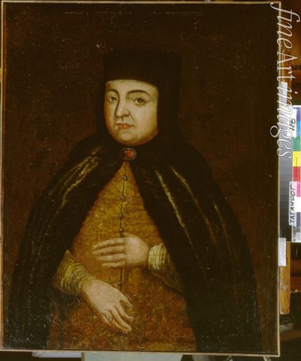 Nikitin P. - Porträt der Zarin Natalia Naryschkina (1651-1694), Frau des Zaren Alexei I. von Russland