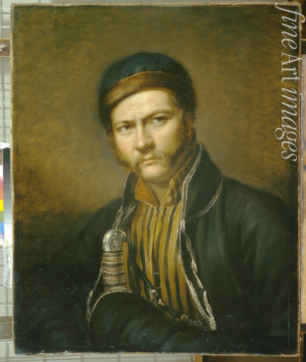 Reichel Karl - Portrait of the painter Alexander Orlowski (1777-1832)
