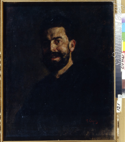 Serov Valentin Alexandrovich - Portrait of the opera singer Francisco d’Andrade (1859-1921)