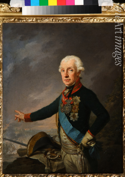 Kreutzinger Joseph - Porträt von Feldmarschall Generalissimus Graf Alexander Suworow (1729-1800)