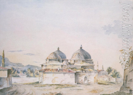 Hadfield William - Baths at Bakhchisaray