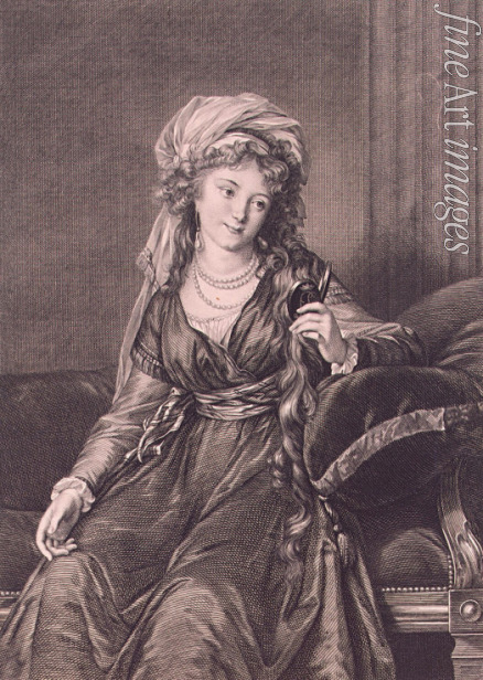 Morghen Guglielmo - Portrait of Countess Yekaterina Skavronskaya, née von Engelhardt (1761-1829)