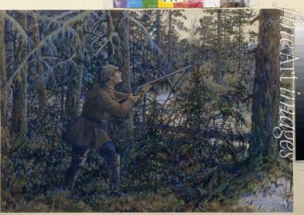 Lissner Ernest Ernestovich - Capercaillie Hunting