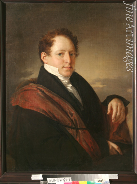 Tropinin Wassili Andrejewitsch - Porträt von Schriftsteller Stepan Dmitriewitsch Netschaew (1792-1860)