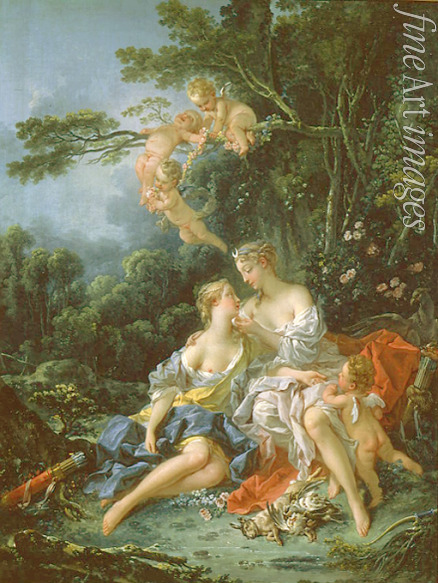 Boucher François - Jupiter and Callisto