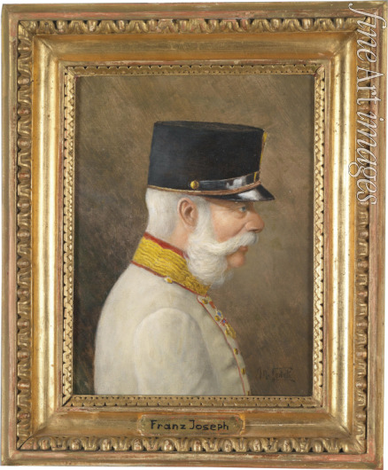 Ledeli Moritz - Portrait of Franz Joseph I of Austria
