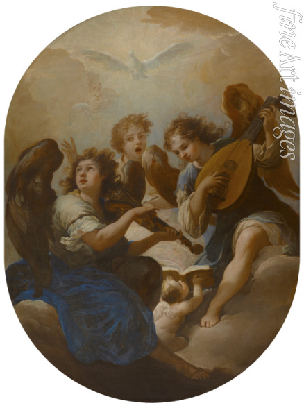 Procaccini Andrea - Three Music Making Angels