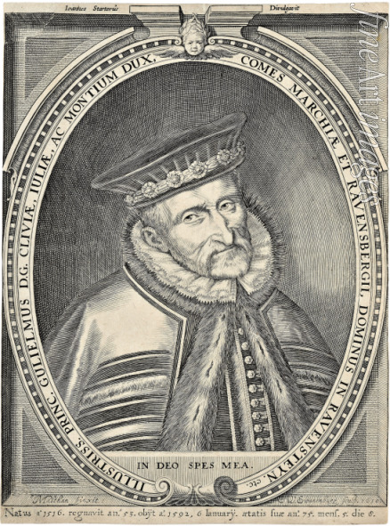 Swanenburgh Willem van - Porträt von Wilhelm der Reiche (1516-1592)
