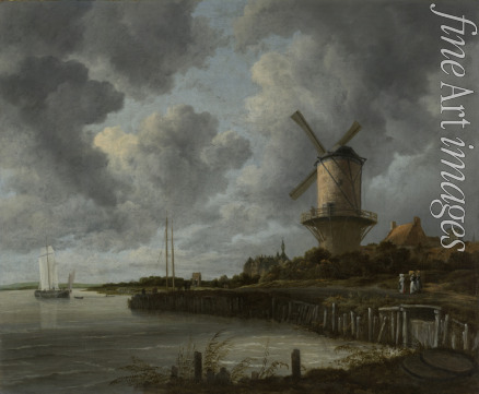 Ruisdael Jacob Isaacksz van - The mill at Wijk bij Duurstede