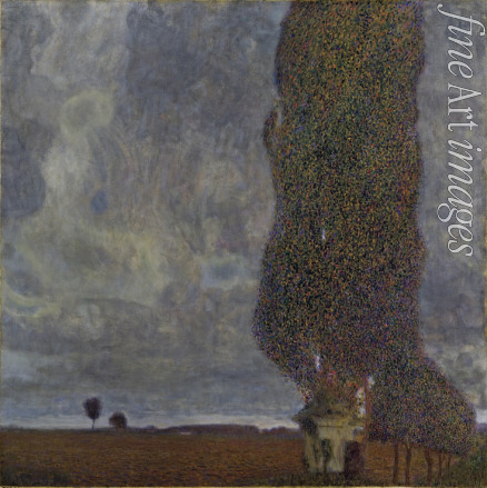 Klimt Gustav - Approaching Thunderstorm (The Large Poplar II)